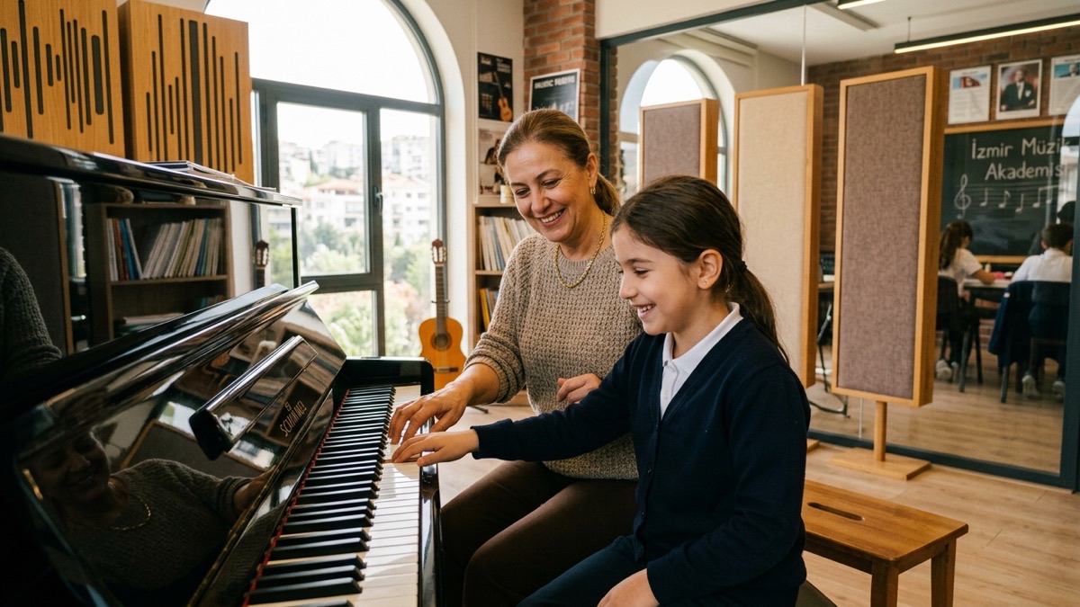 Bornova Piyano Kursu ve Eğitimi Fırat Cantekin Müzik