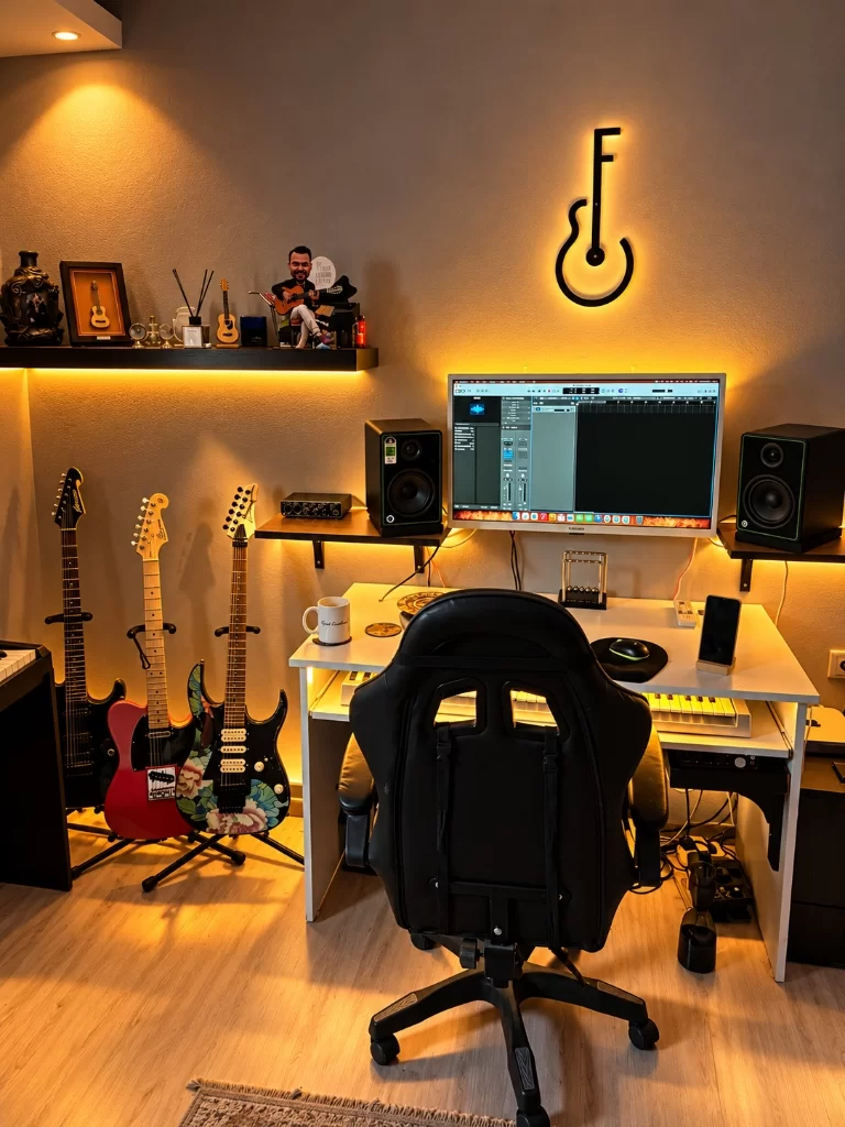 Fırat Cantekin Müzik Kursu Ses Kayıt ve Elektro Gitar Stüdyosu