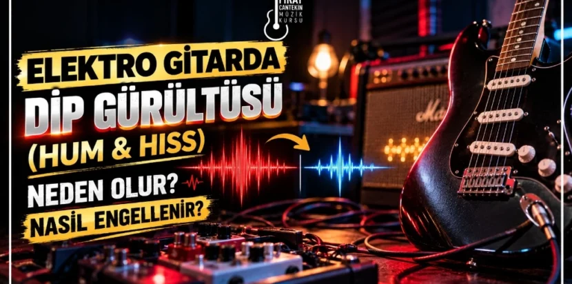 Elektro Gitarda Dip Gürültüsü Hum ve Hiss Neden Olur ve Nasıl Engellenir Fırat Cantekin Müzik Kursu