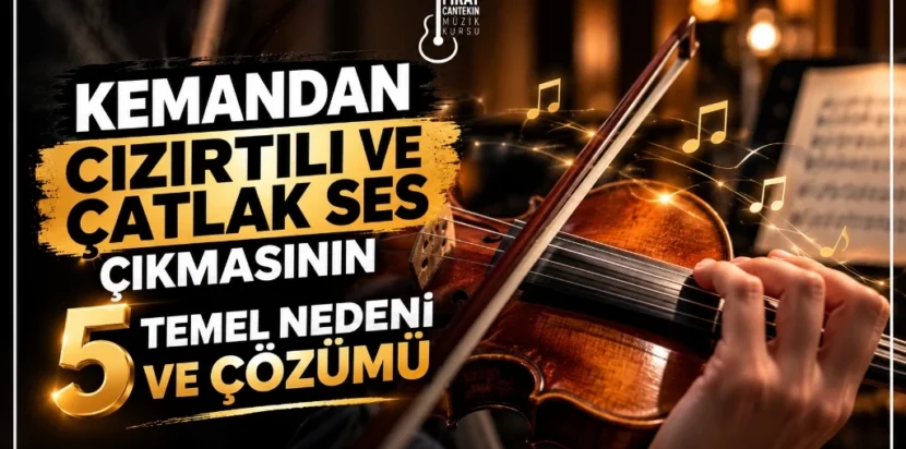 Kemandan Cızırtılı ve Çatlak Ses Çıkmasının 5 Temel Nedeni ve Çözümü Fırat Cantekin Müzik Kursu