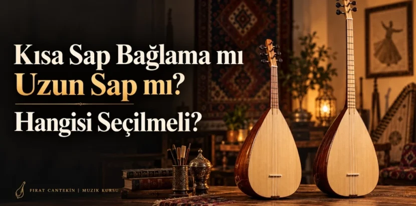 Kısa sap bağlama mı uzun sap mı, bağlama çeşitleri ve başlangıç seçimi - Fırat Cantekin Müzik Kursu İzmir